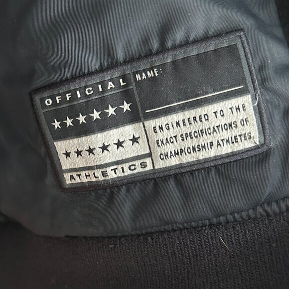 Nike Dream Team Destroyer Jacket 1992 • Men’s L • Triple Black Vtg Streetwear - Picture 6 of 10